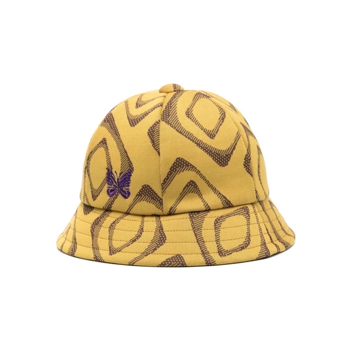 abstract-print bucket hat