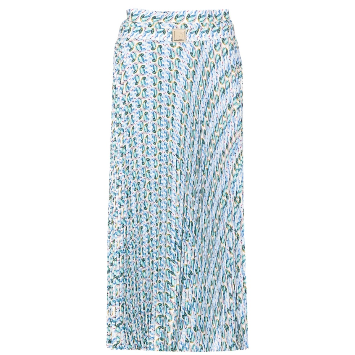 abstract-print maxi skirt