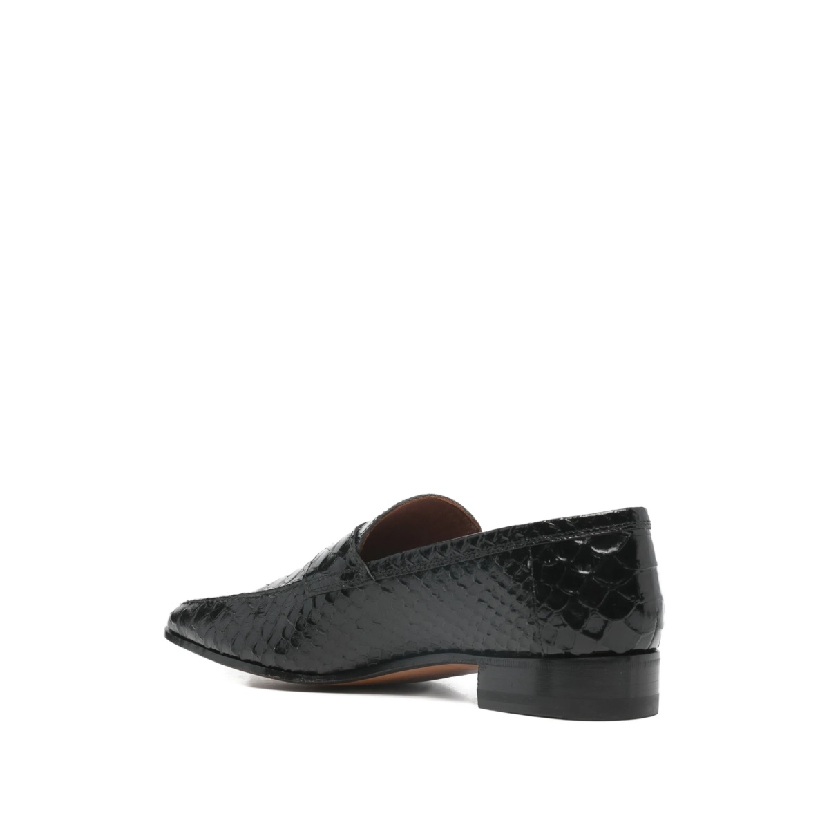 Alain reptile-effect loafers - Img 3