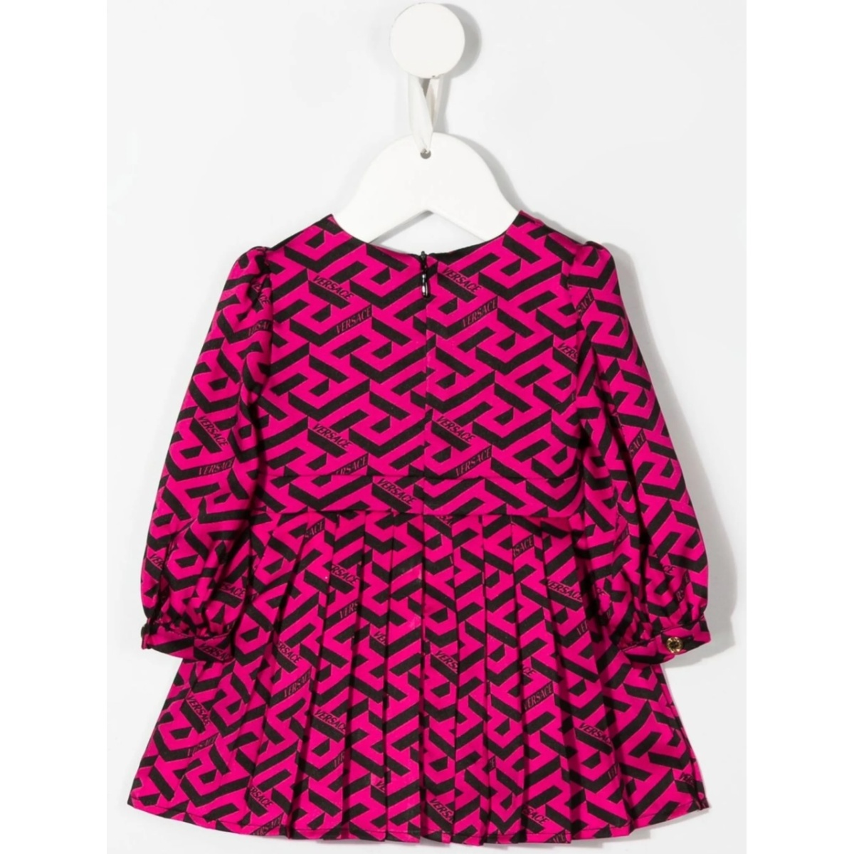 all-over monogram-pattern print dress - Img 2