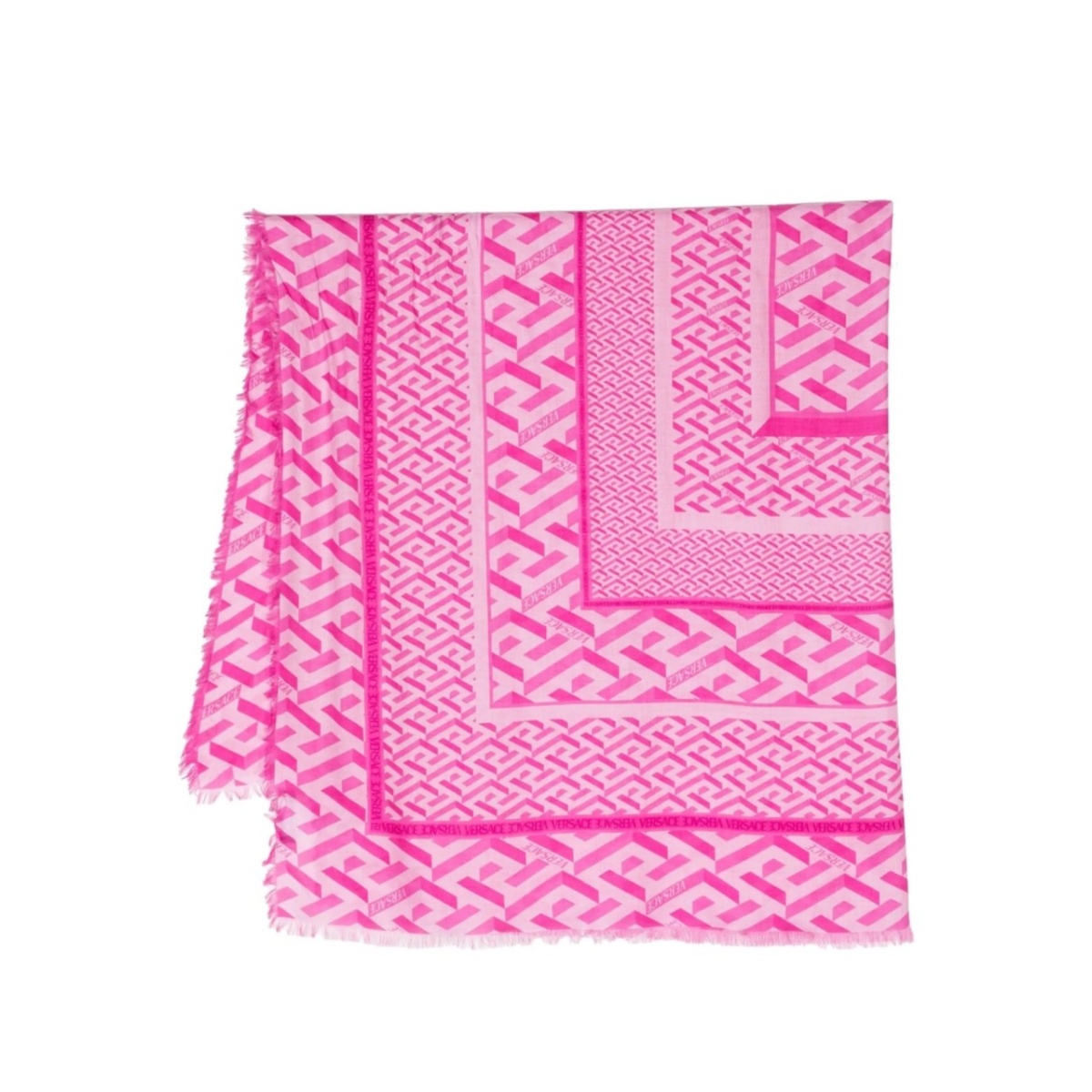 all-over monogram-print scarf