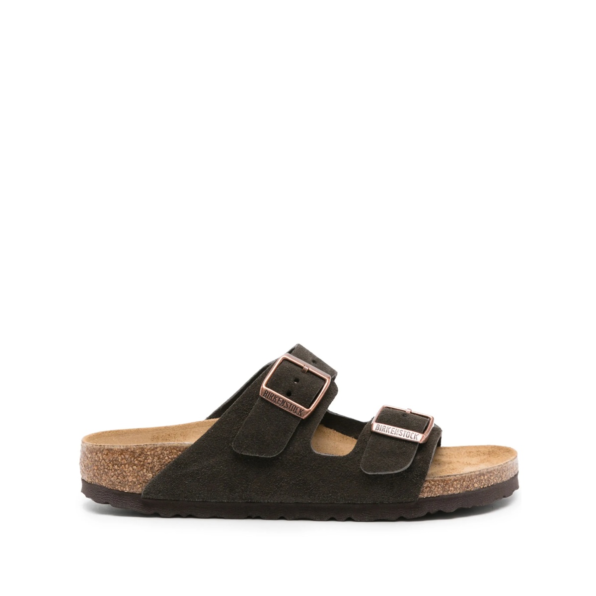 Arizona suede slides