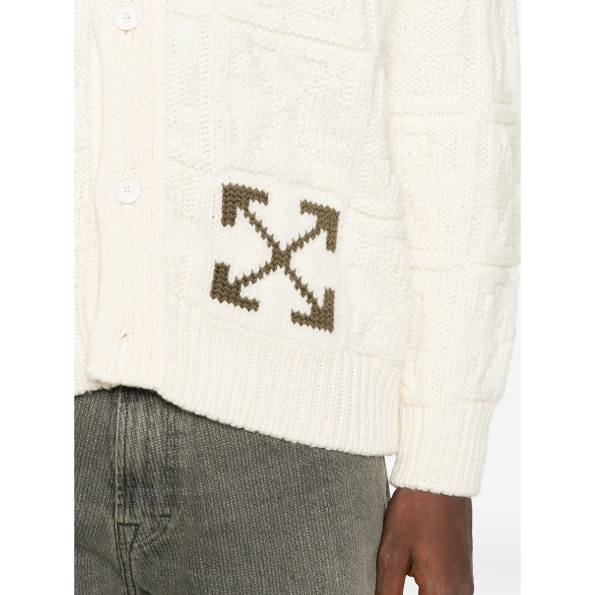 Arrows-motif cardigan - Img 5