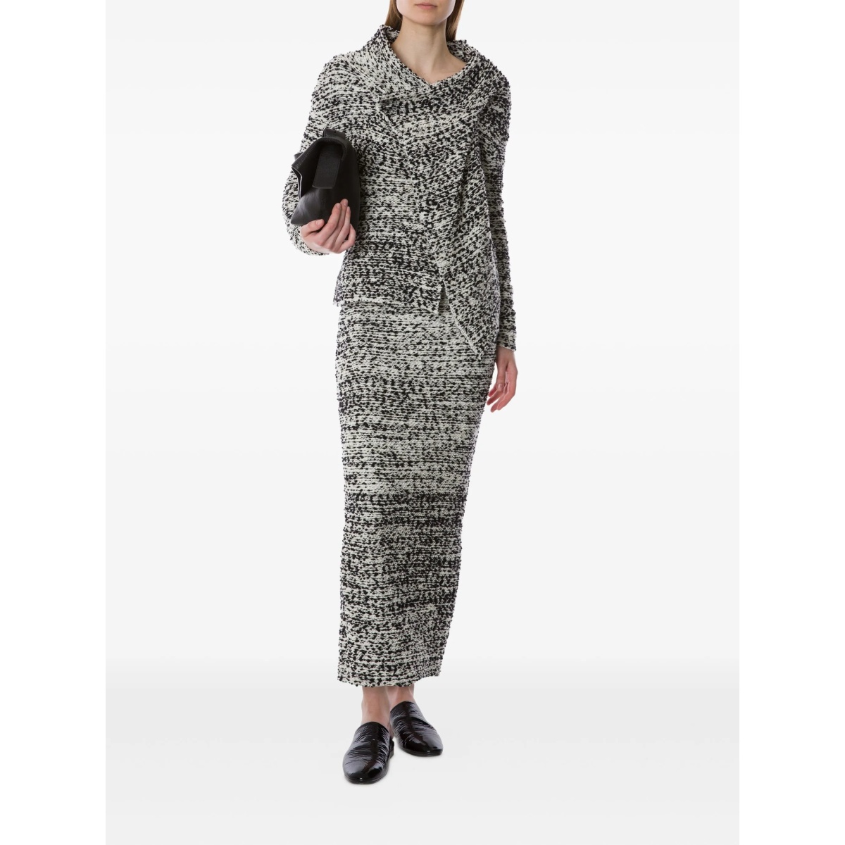 asymmetric draped jacket - Img 2