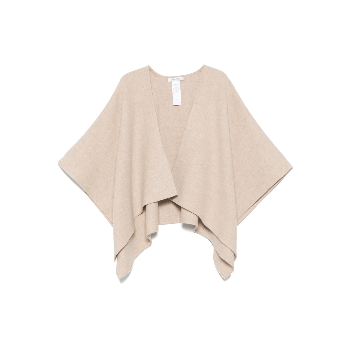 asymmetric-hem poncho