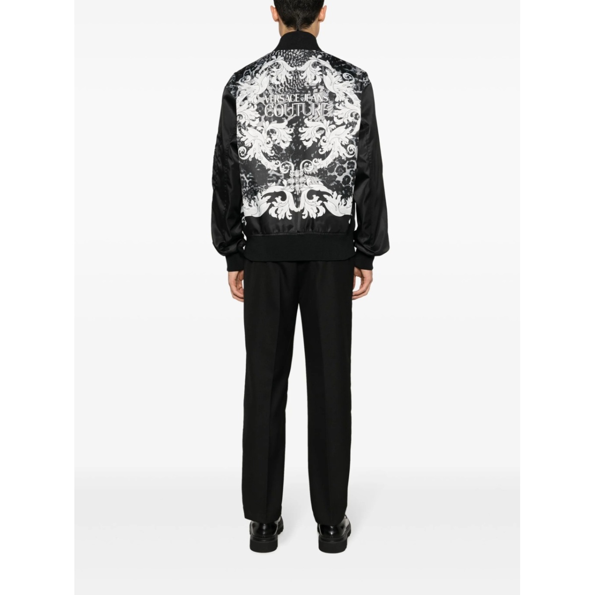 baroque-print bomber jacket - Img 2