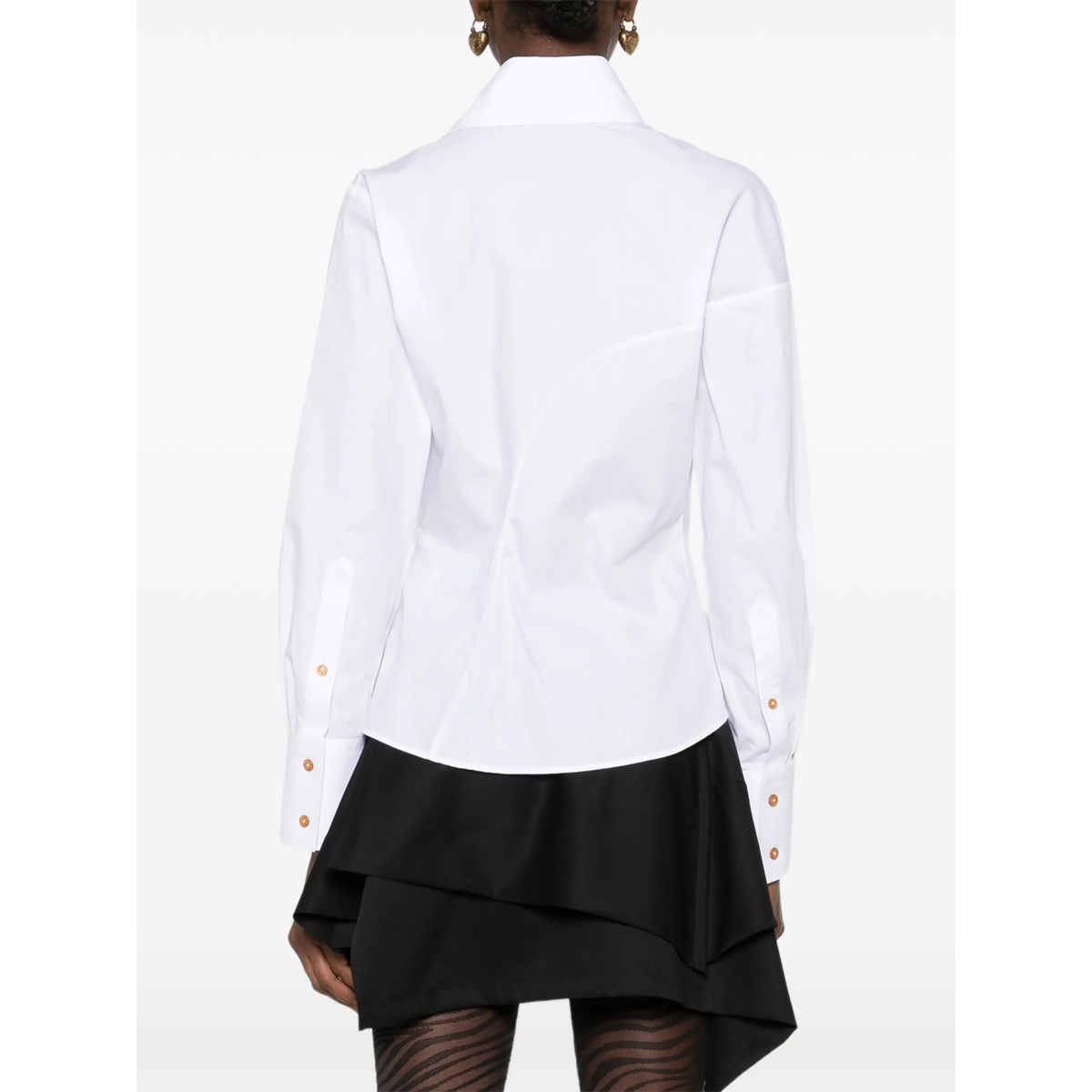 Bella orb-embroidered shirt - Img 4