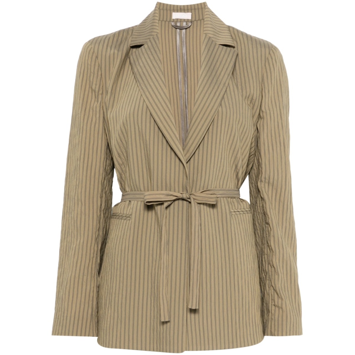 belted blazer
