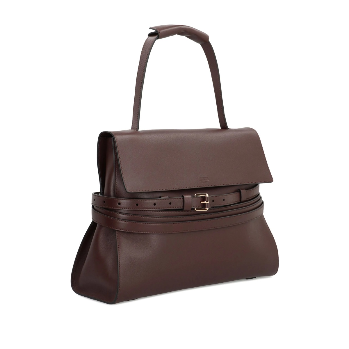 belted top-handle tote bag - Img 3