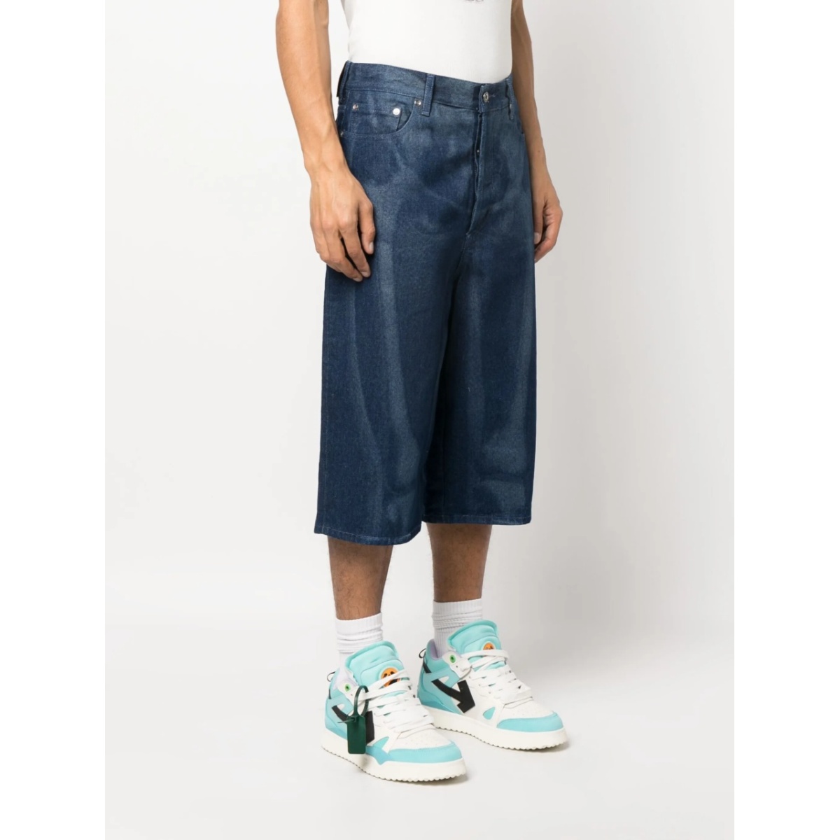 Body Scan denim shorts - Img 3