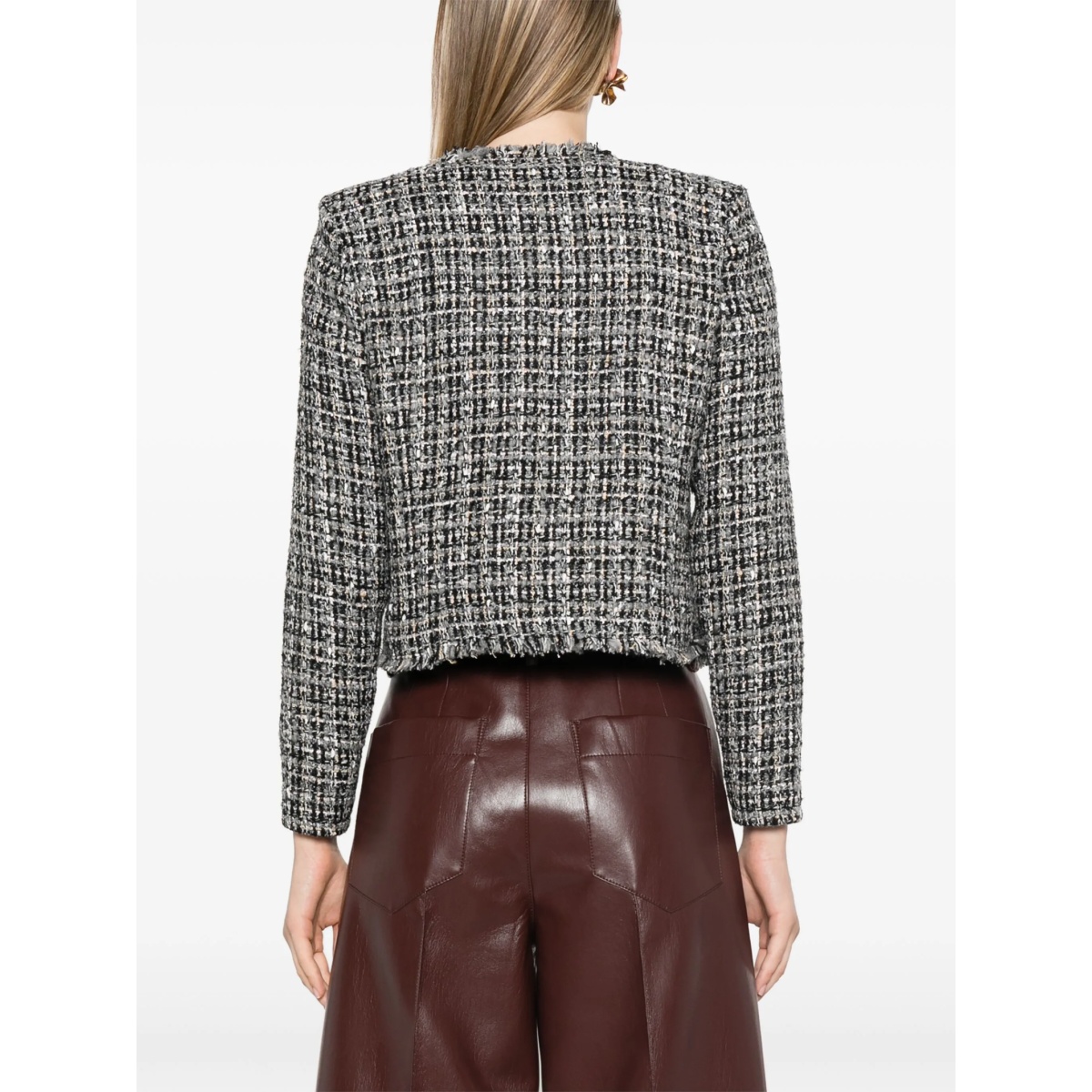 bouclé-design jacket - Img 3