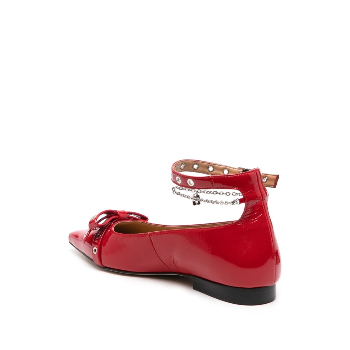 bow-detail ballet flats - Img 3