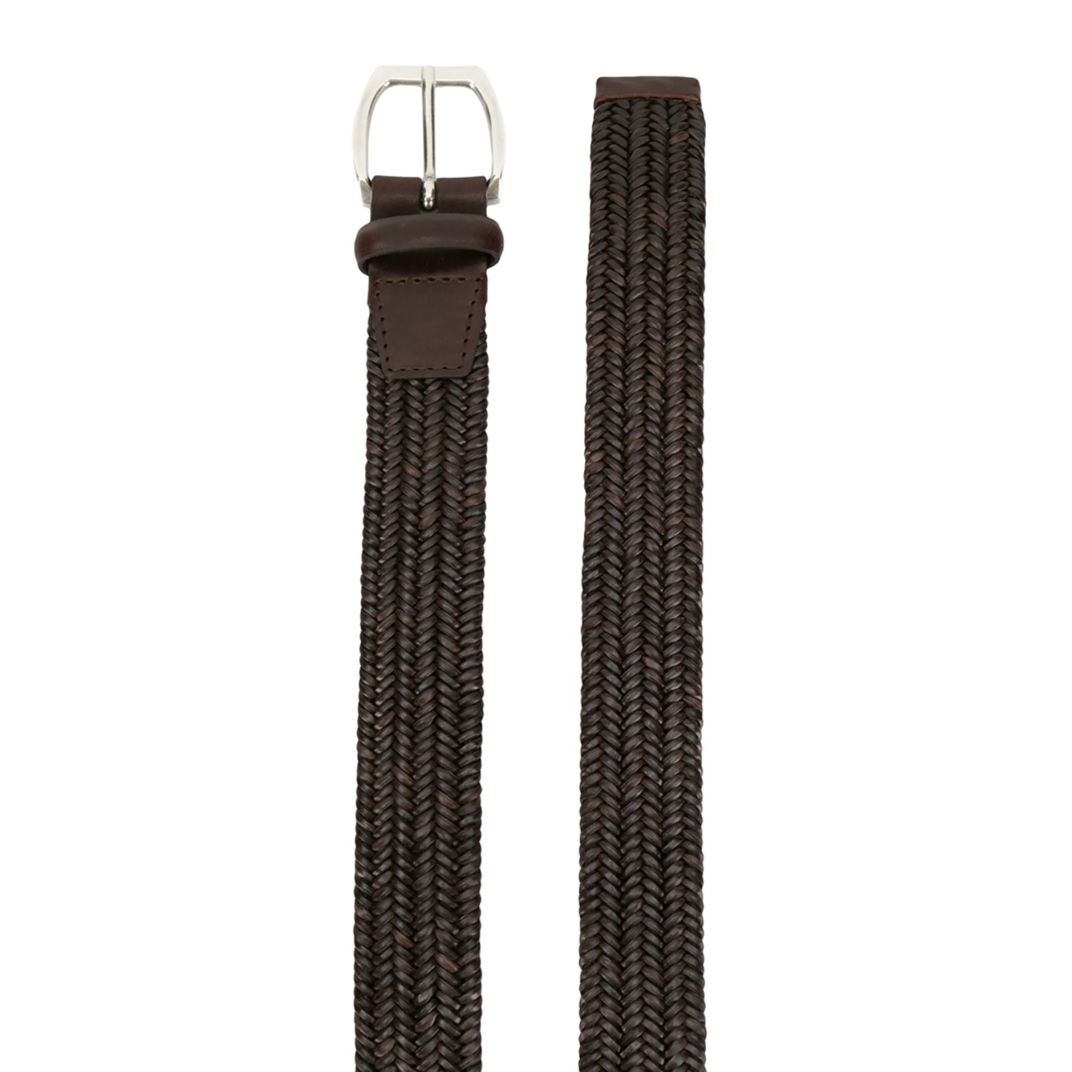 braided style buckled belt - Img 2