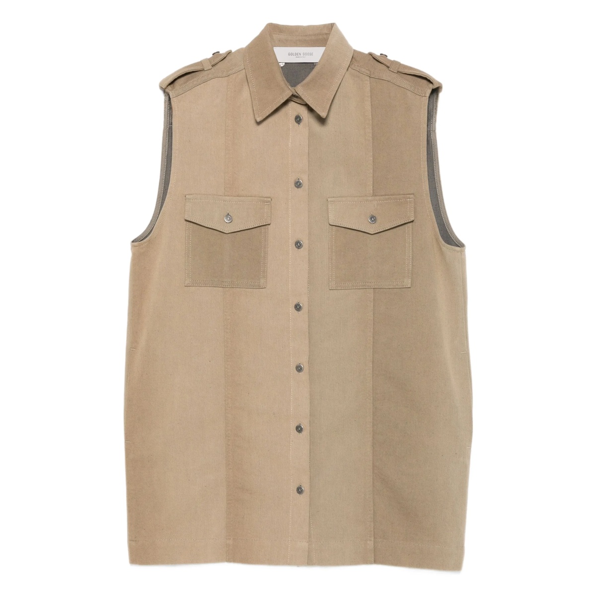 button-fastening gilet