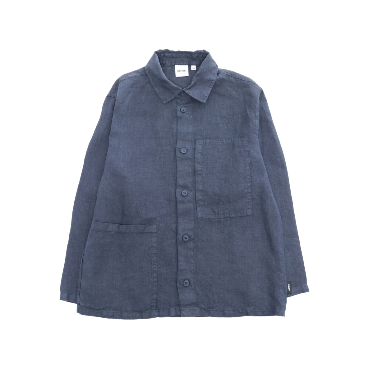 button-up linen shirt
