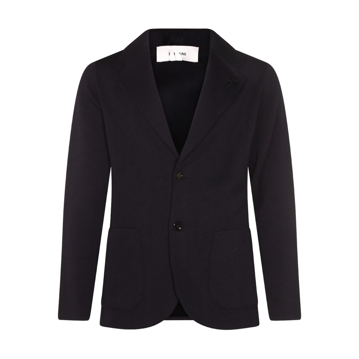 buttoned wool blazer