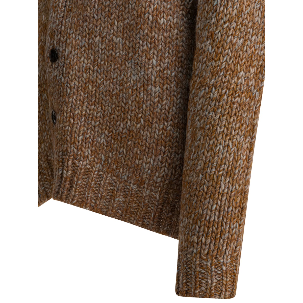 buttoned wool cardigan - Img 4