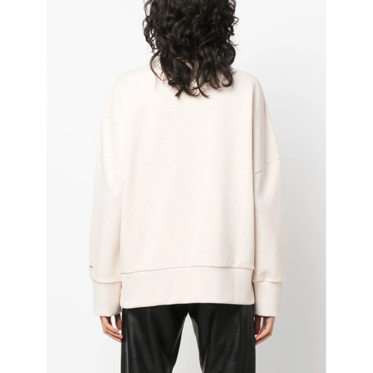chain-link cotton sweatshirt - Img 4