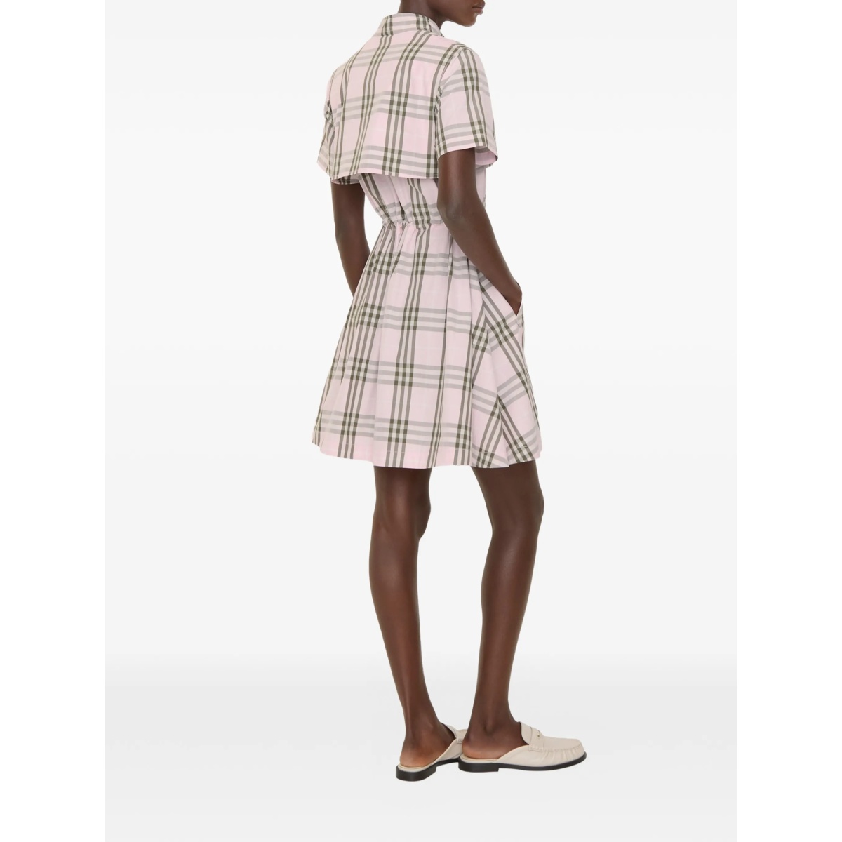check cotton dress - Img 3