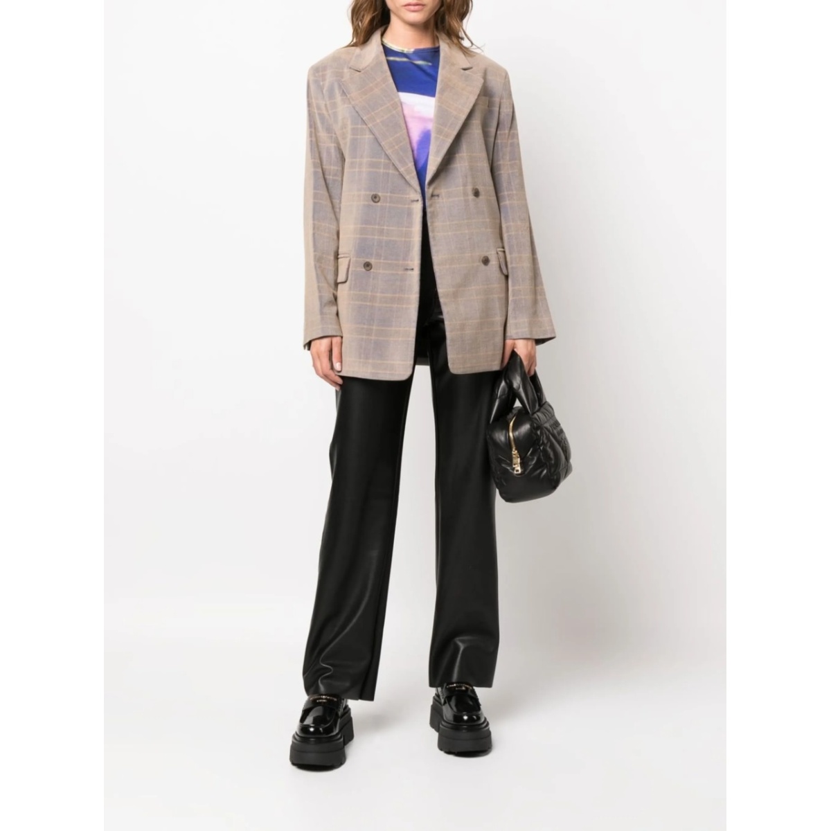 check print blazer - Img 2