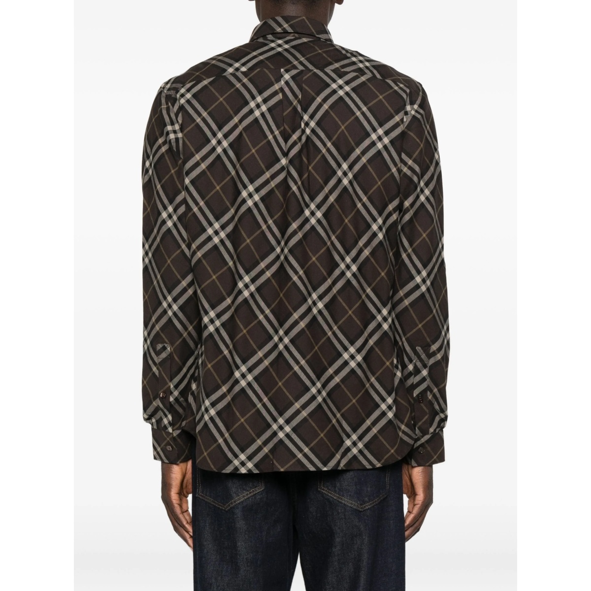 checked button-down shirt - Img 4