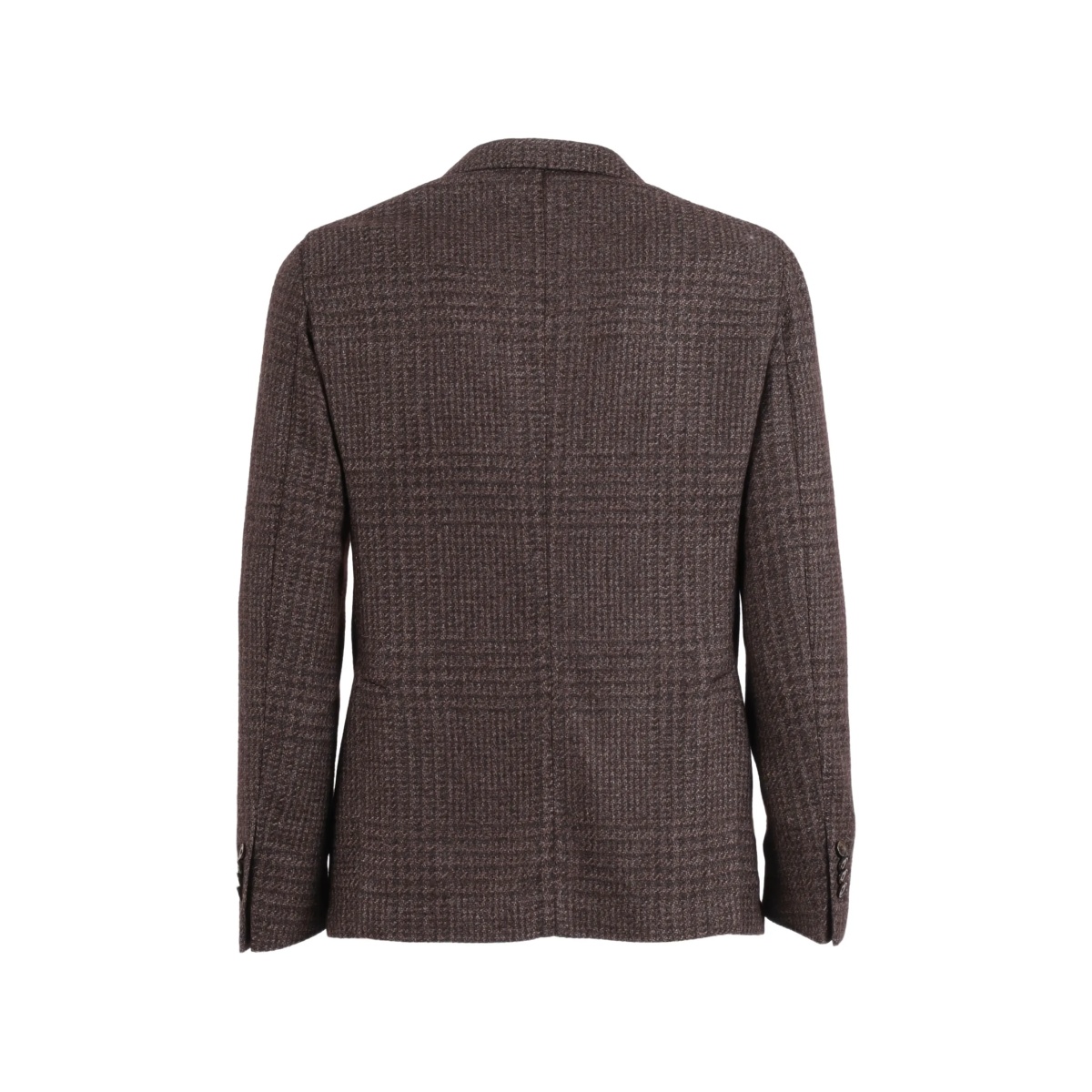 checked single-breasted blazer - Img 2