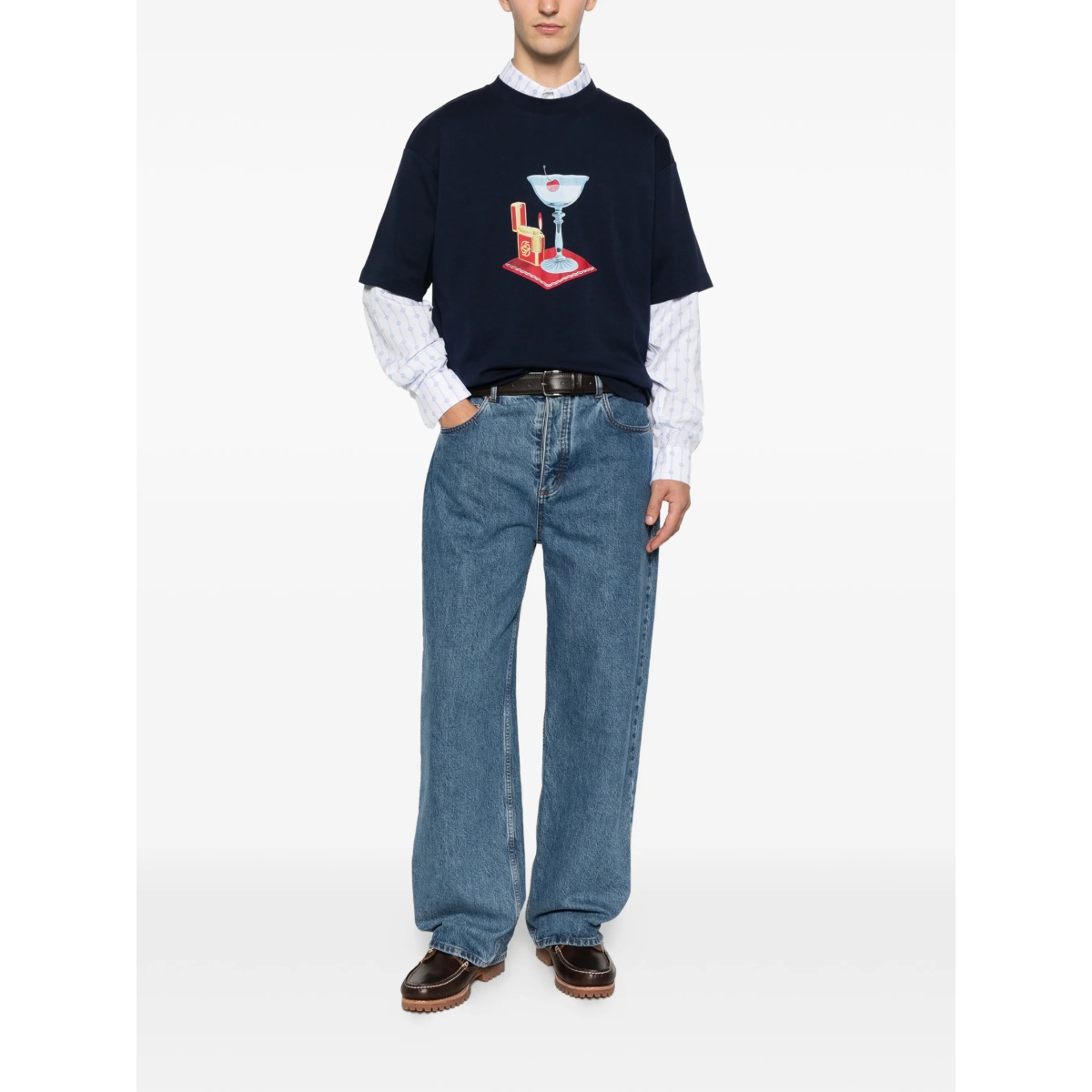 cocktail graphic-print T-shirt - Img 2