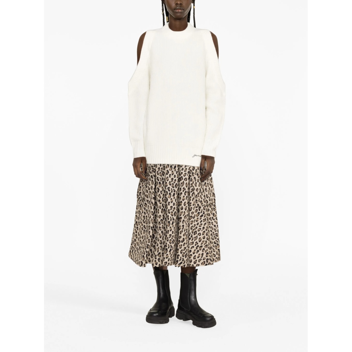 cold-shoulder jumper - Img 2