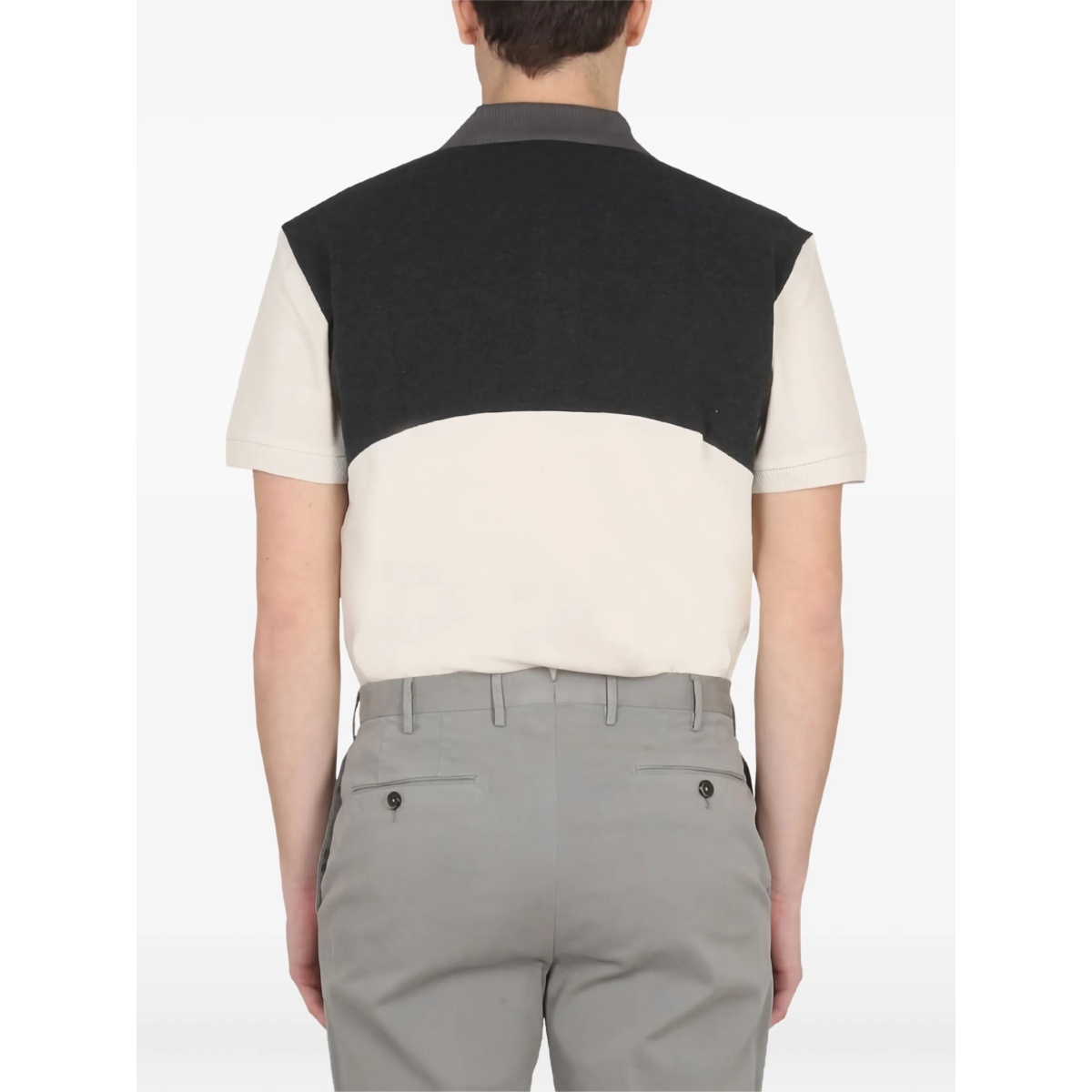 colour-block polo shirt - Img 3