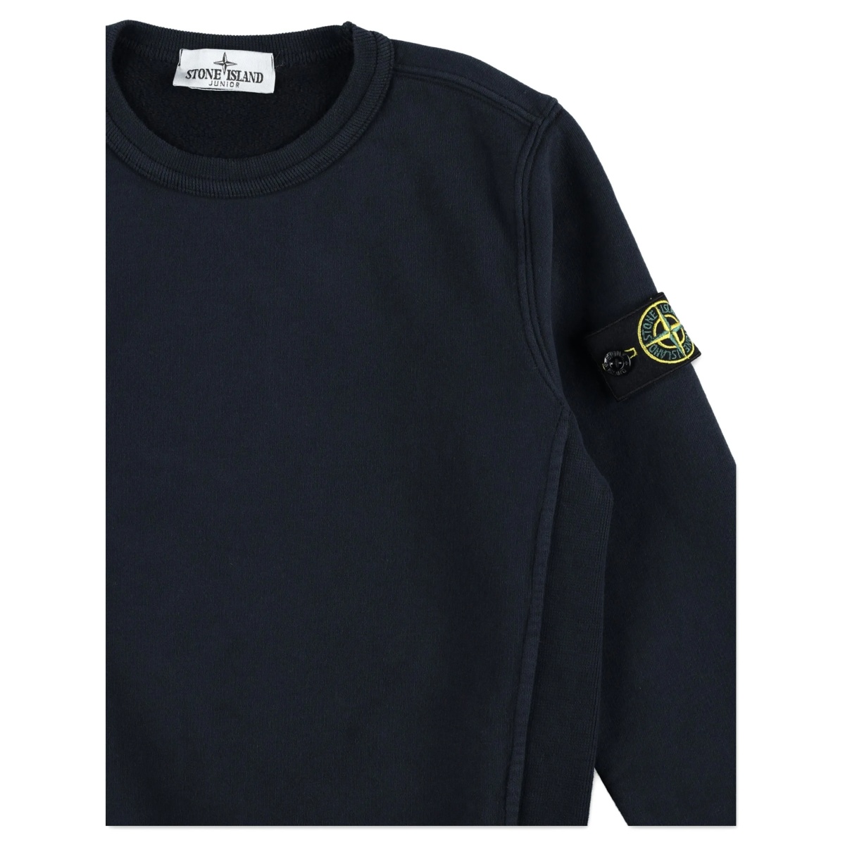 Compass-badge crew-neck sweatshirt - Img 3