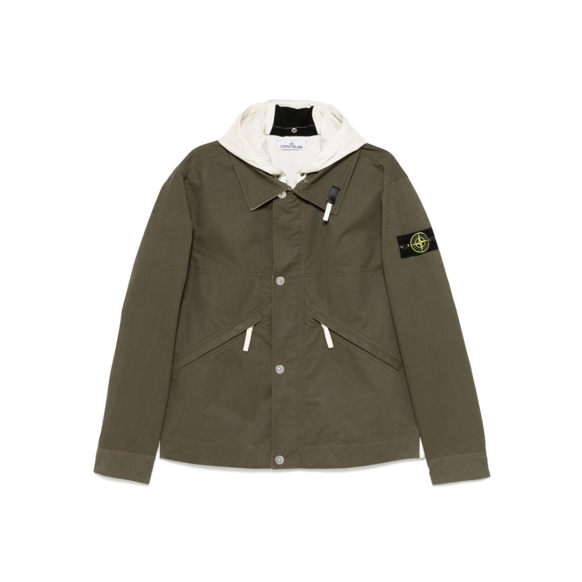 Compass-badge jacket