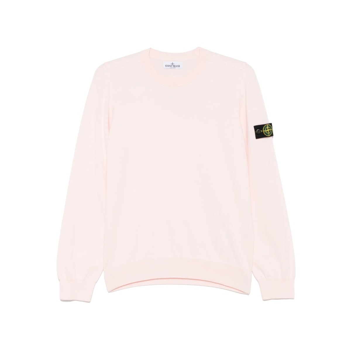 Compass-badge sweater
