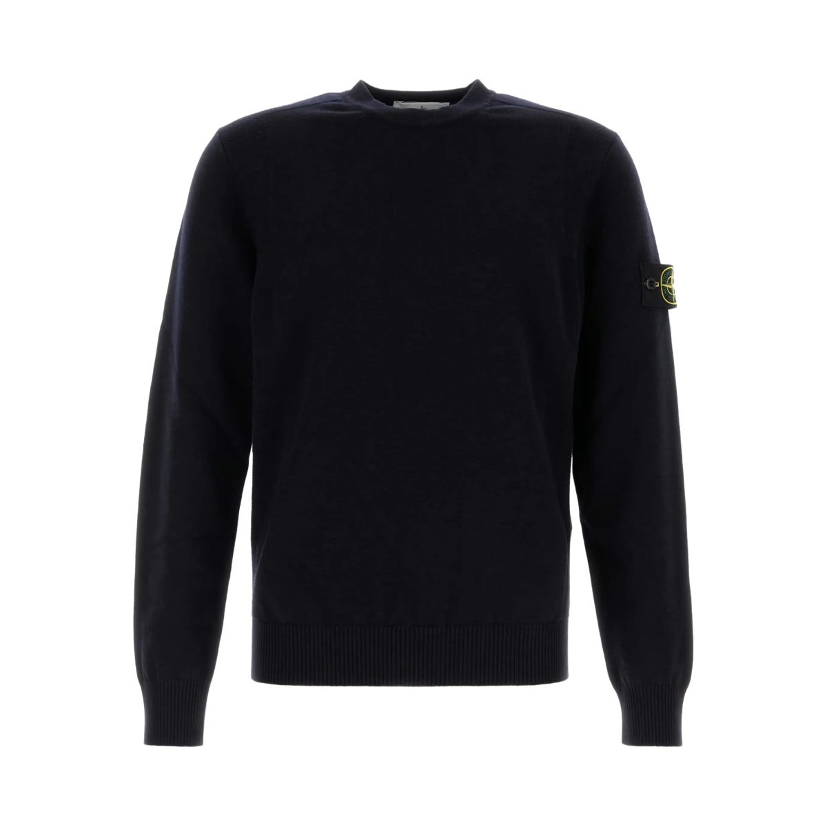 Compass-badge sweater