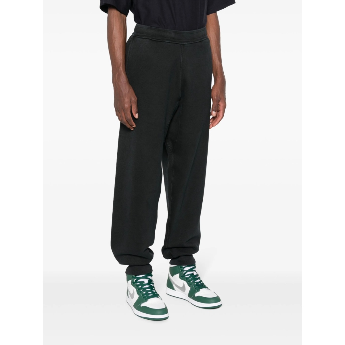Compass-patch cotton track pants - Img 3