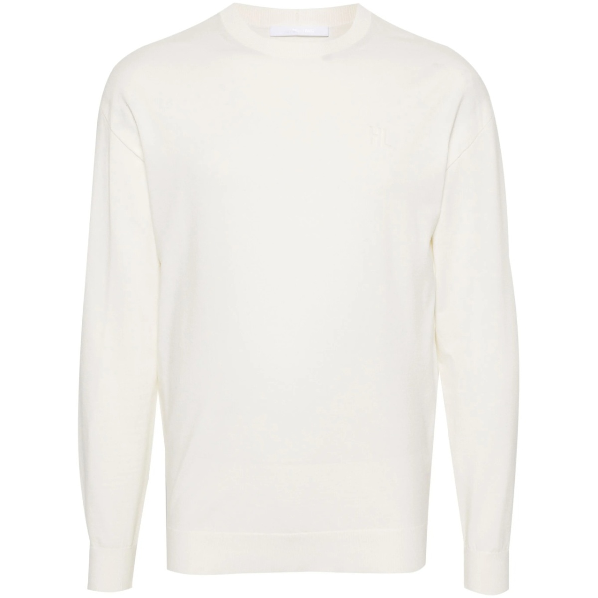 contrasting-seam jumper