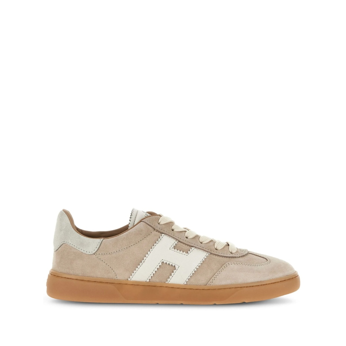 Cool suede low-top sneakers