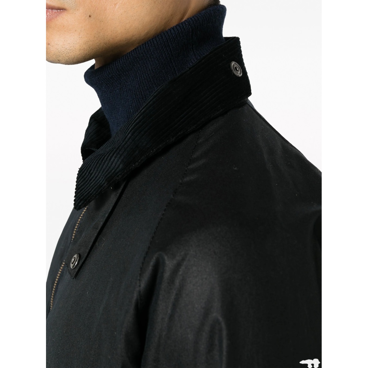 corduroy-collar cotton jacket - Img 5