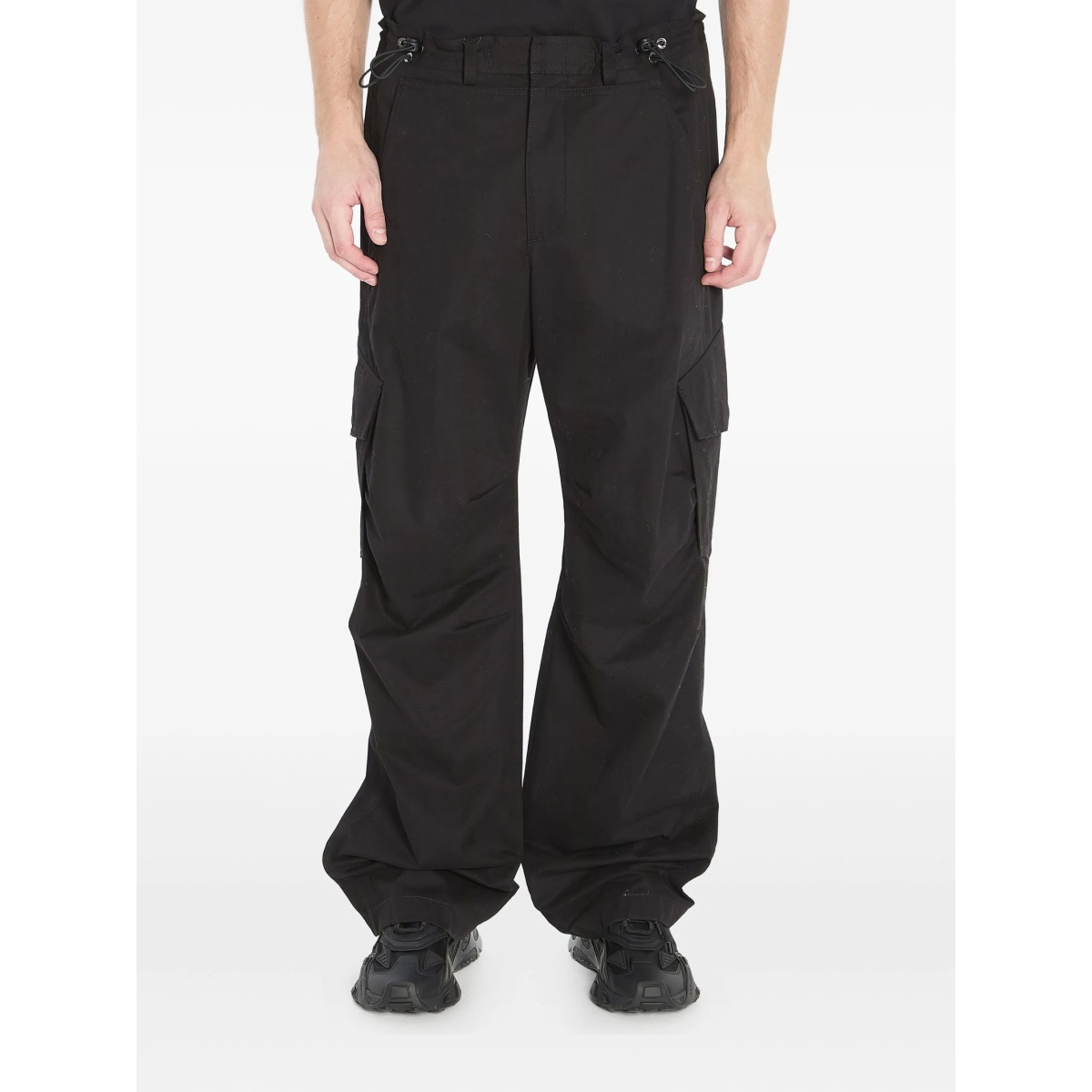 cotton cargo trousers