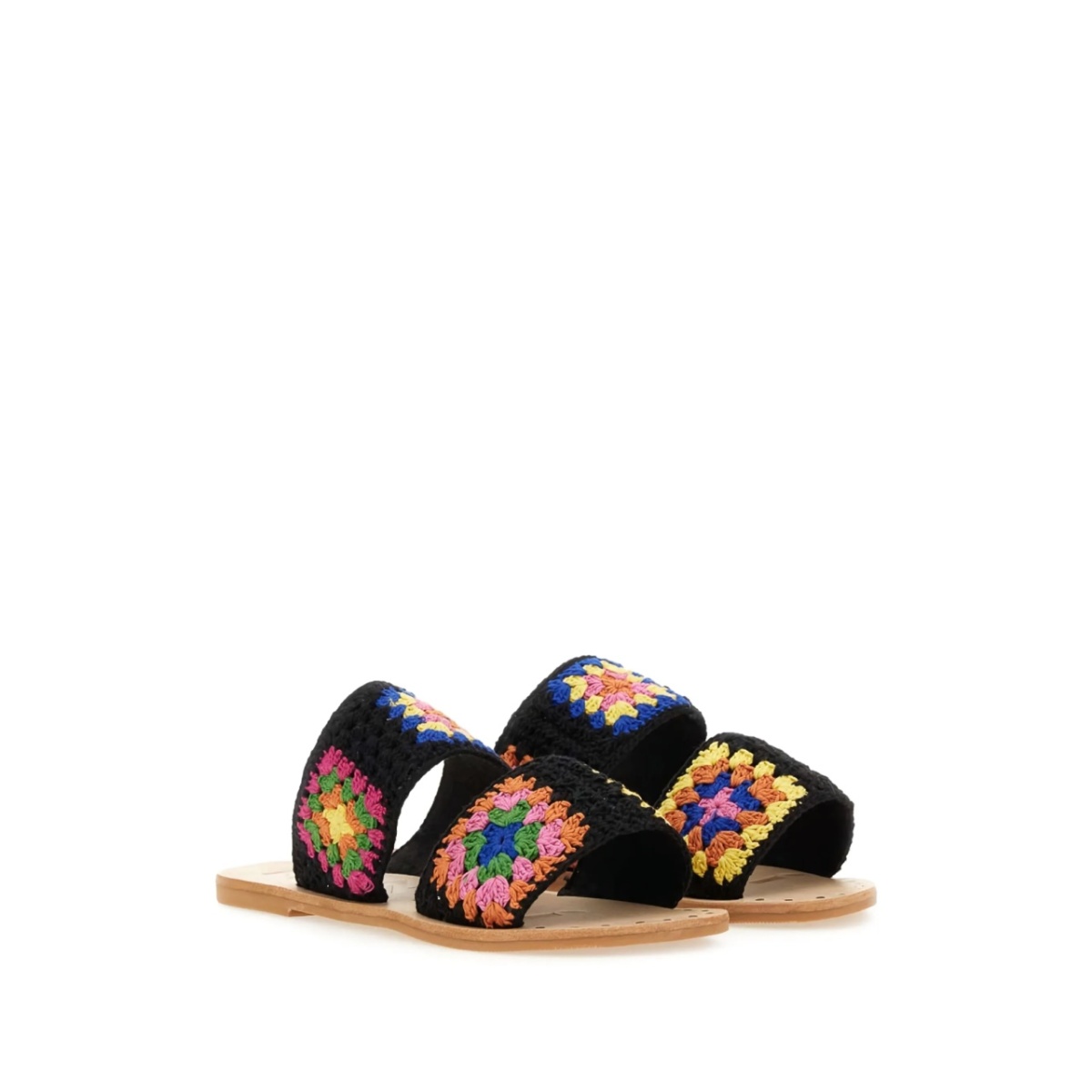 cotton crochet sandals - Img 2