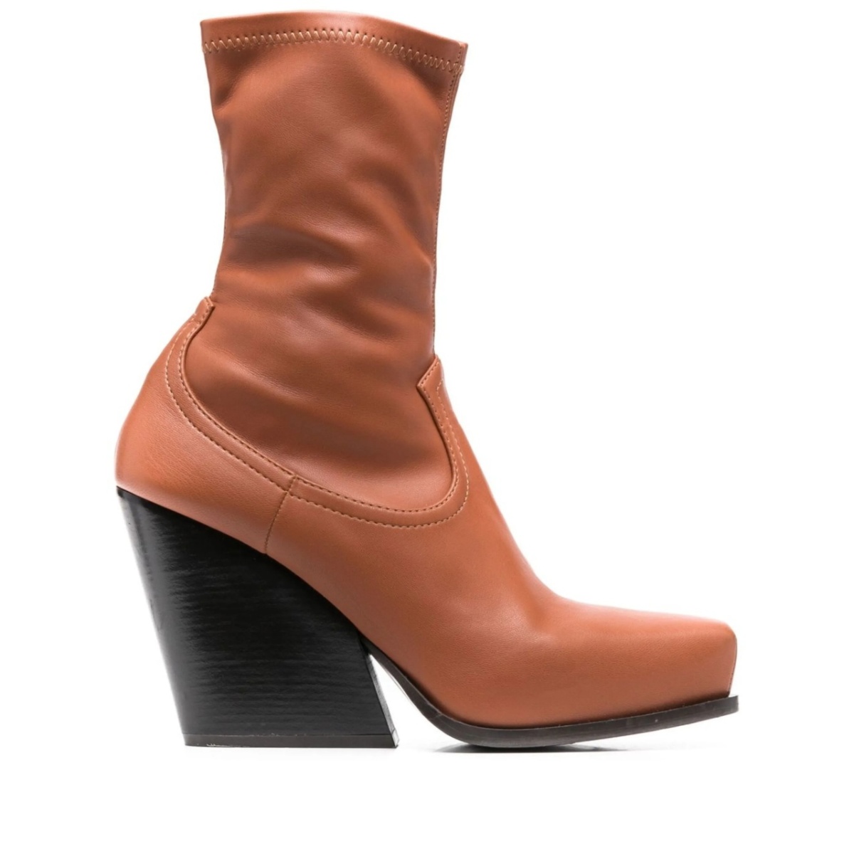 Cowboy stretch ankle boots