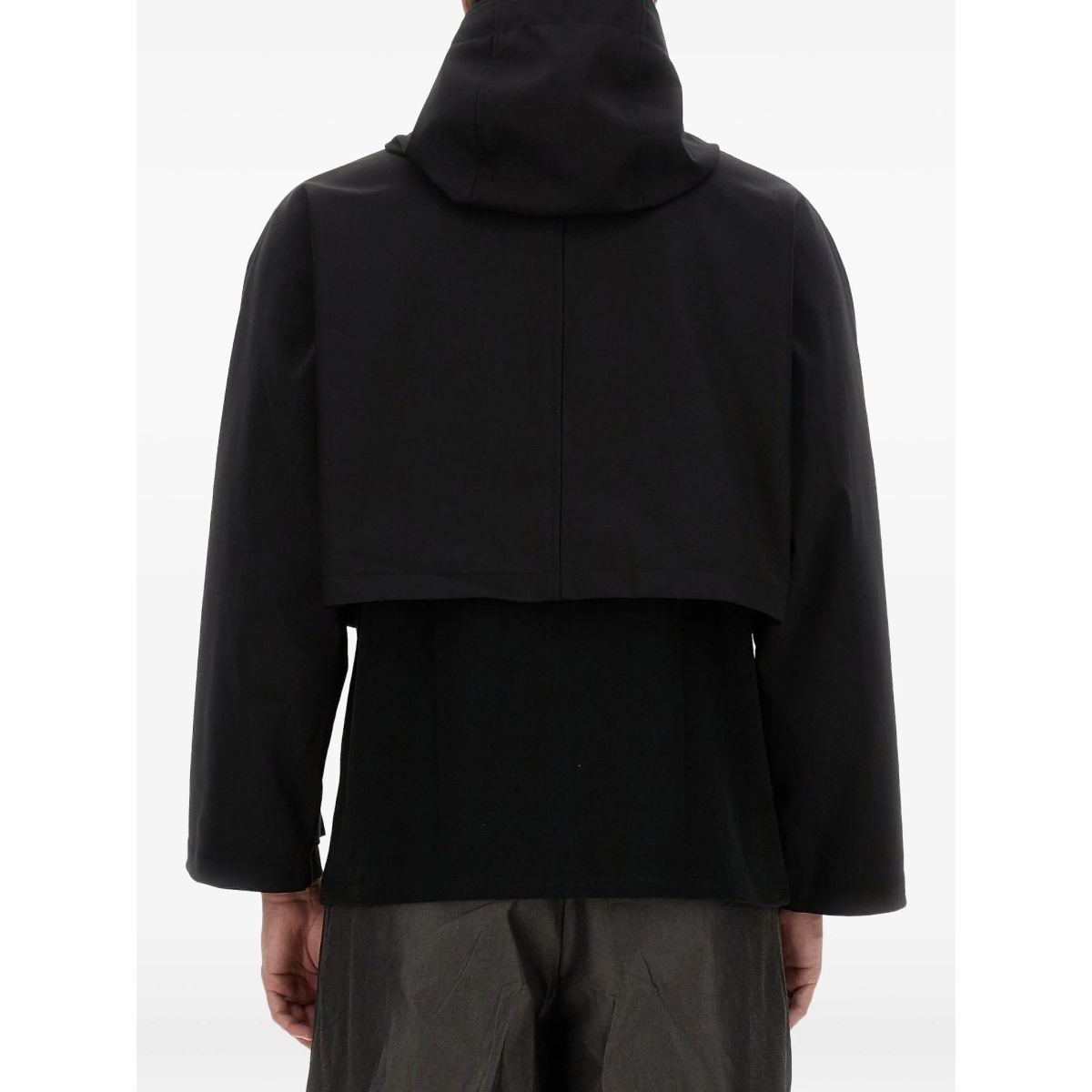 cropped hooded jacket - Img 3