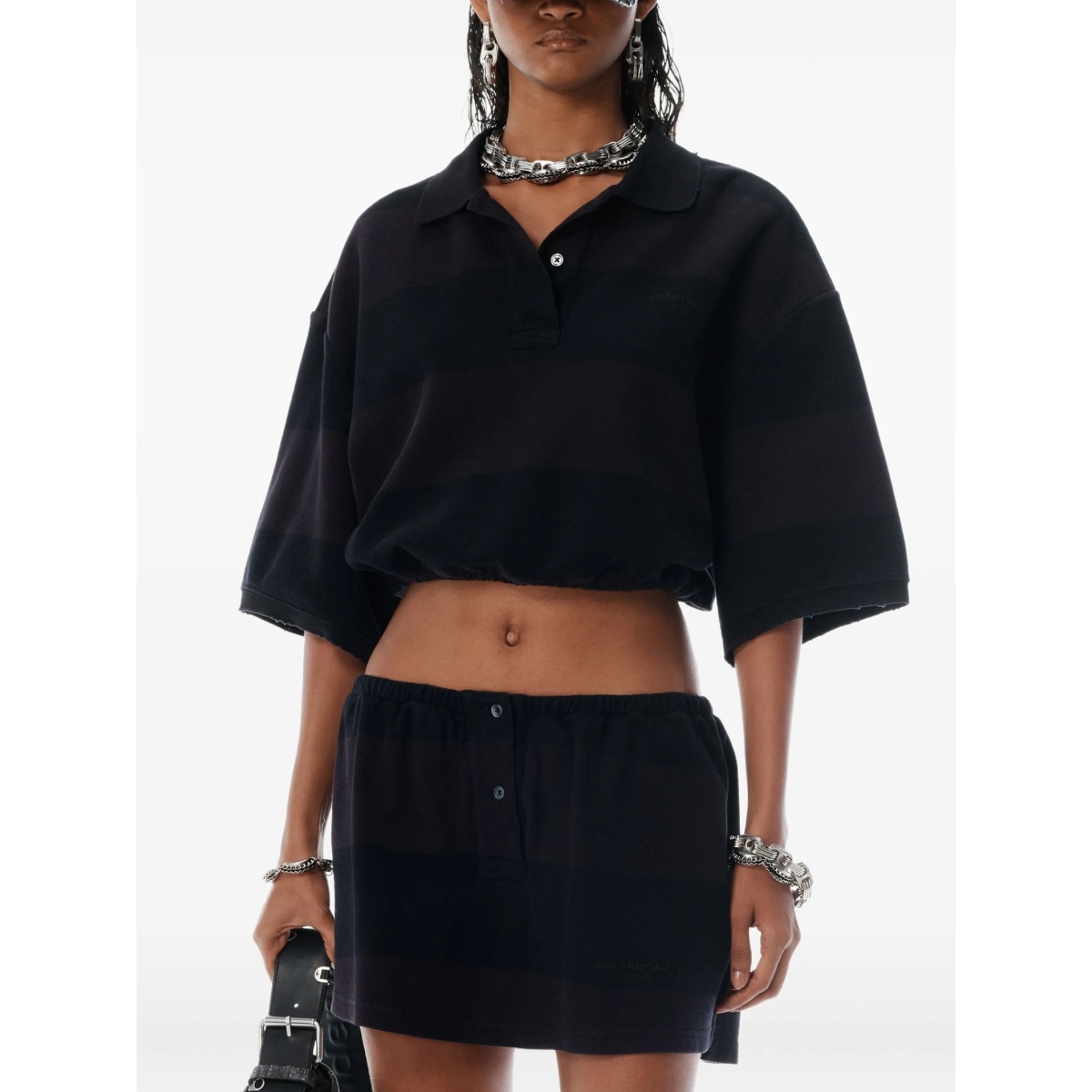 cropped polo shirt - Img 4