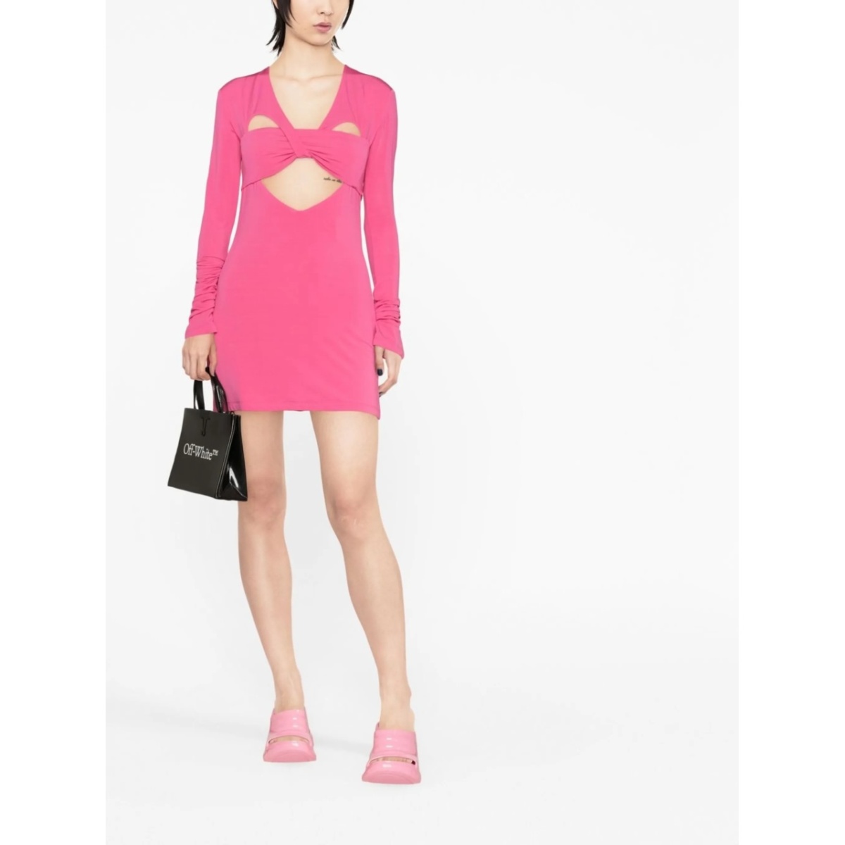 cut-out detailing dress - Img 2