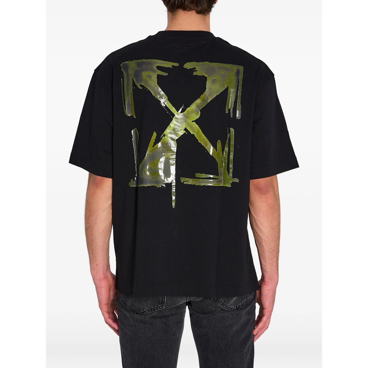 Dark Slime Arrow crew neck T-shirt - Img 4