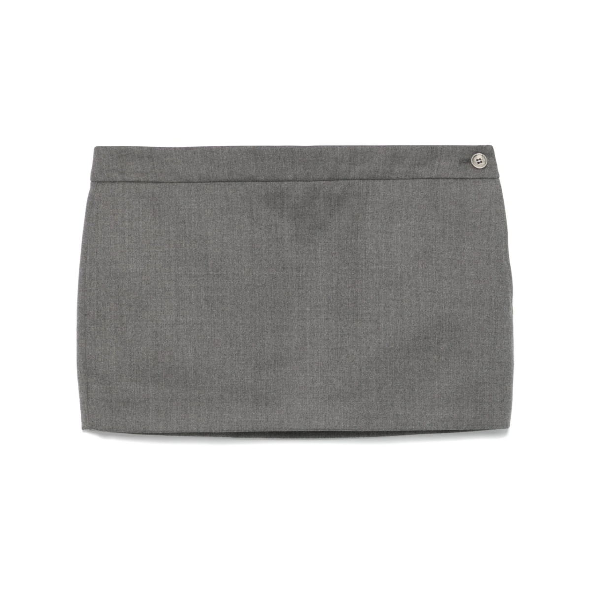 dart-detail mini skirt
