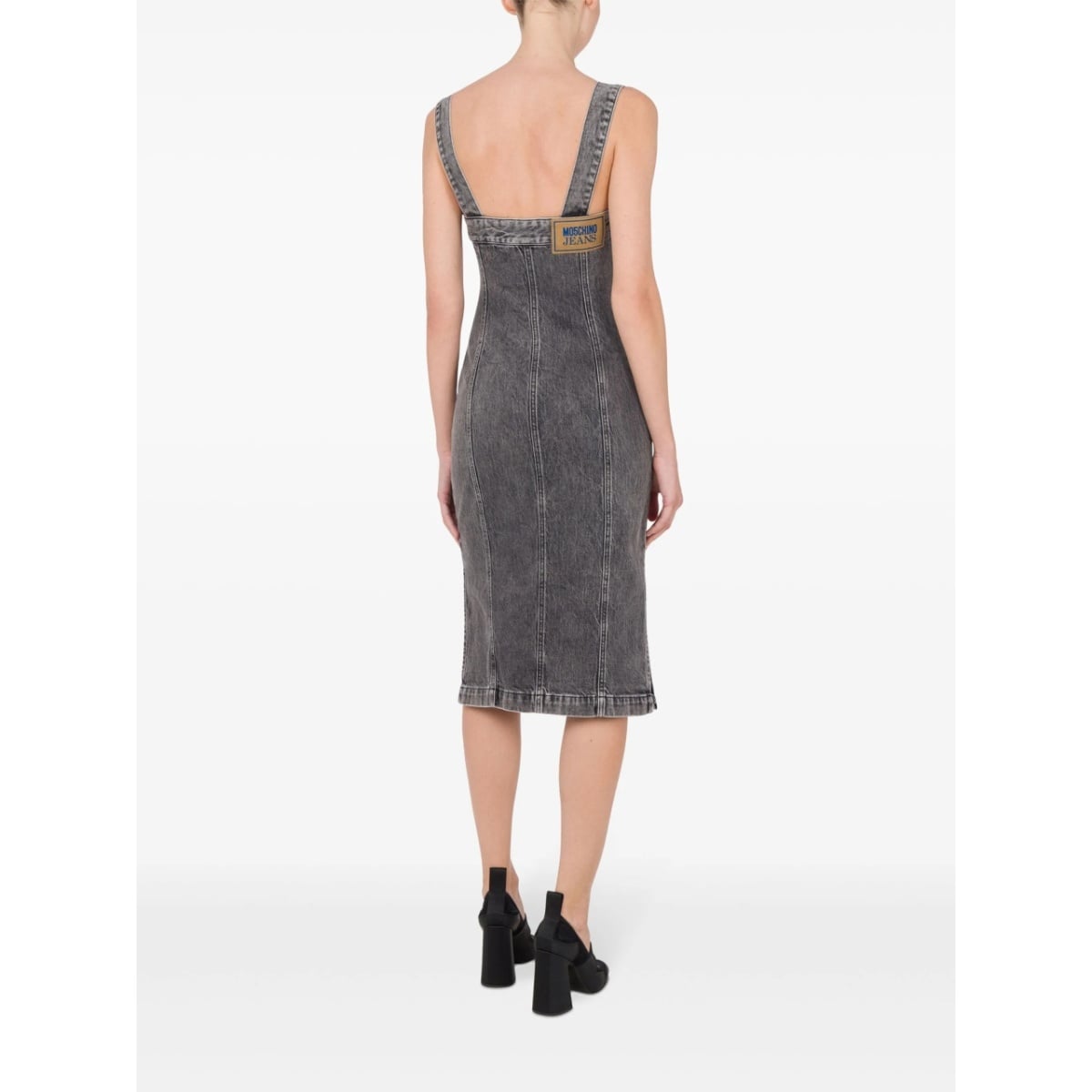 denim midi dress - Img 3