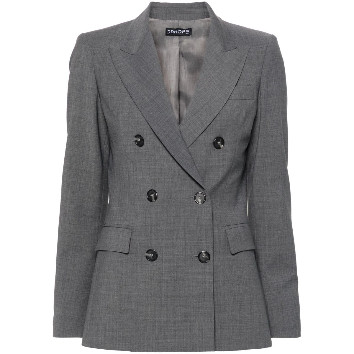 double-breasted blazer