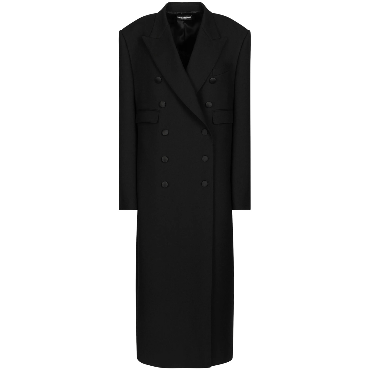 double-breasted coat