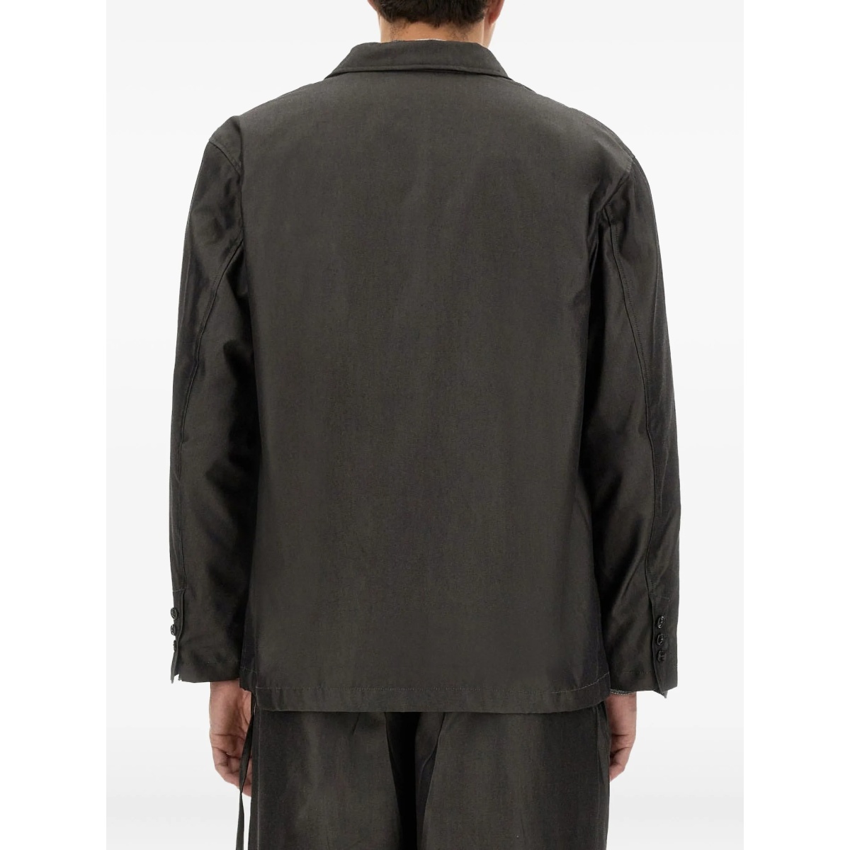 double-breasted cotton jacket - Img 3