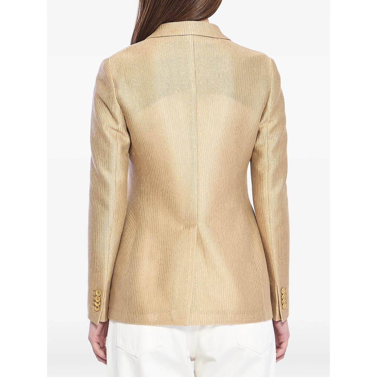 double-breasted peak-lapel blazer - Img 4